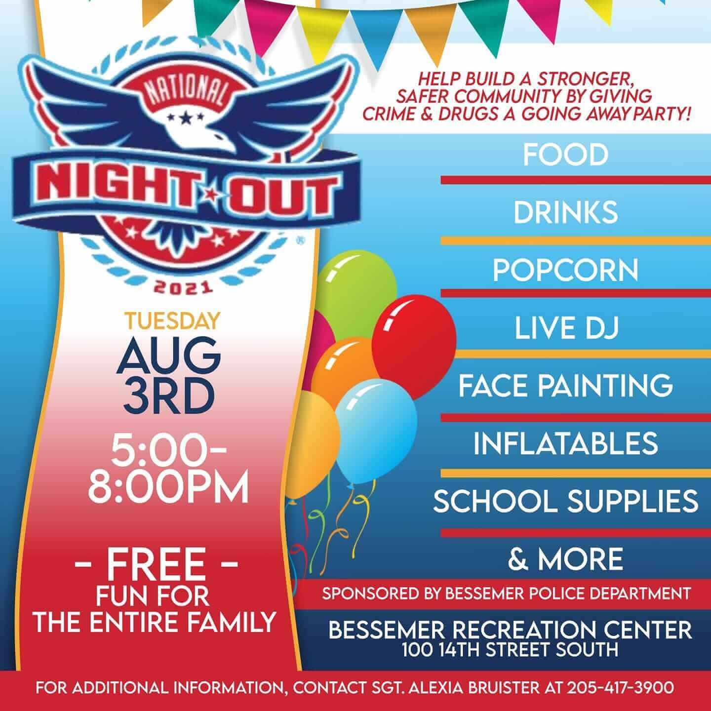 National Night Out The City of Bessemer